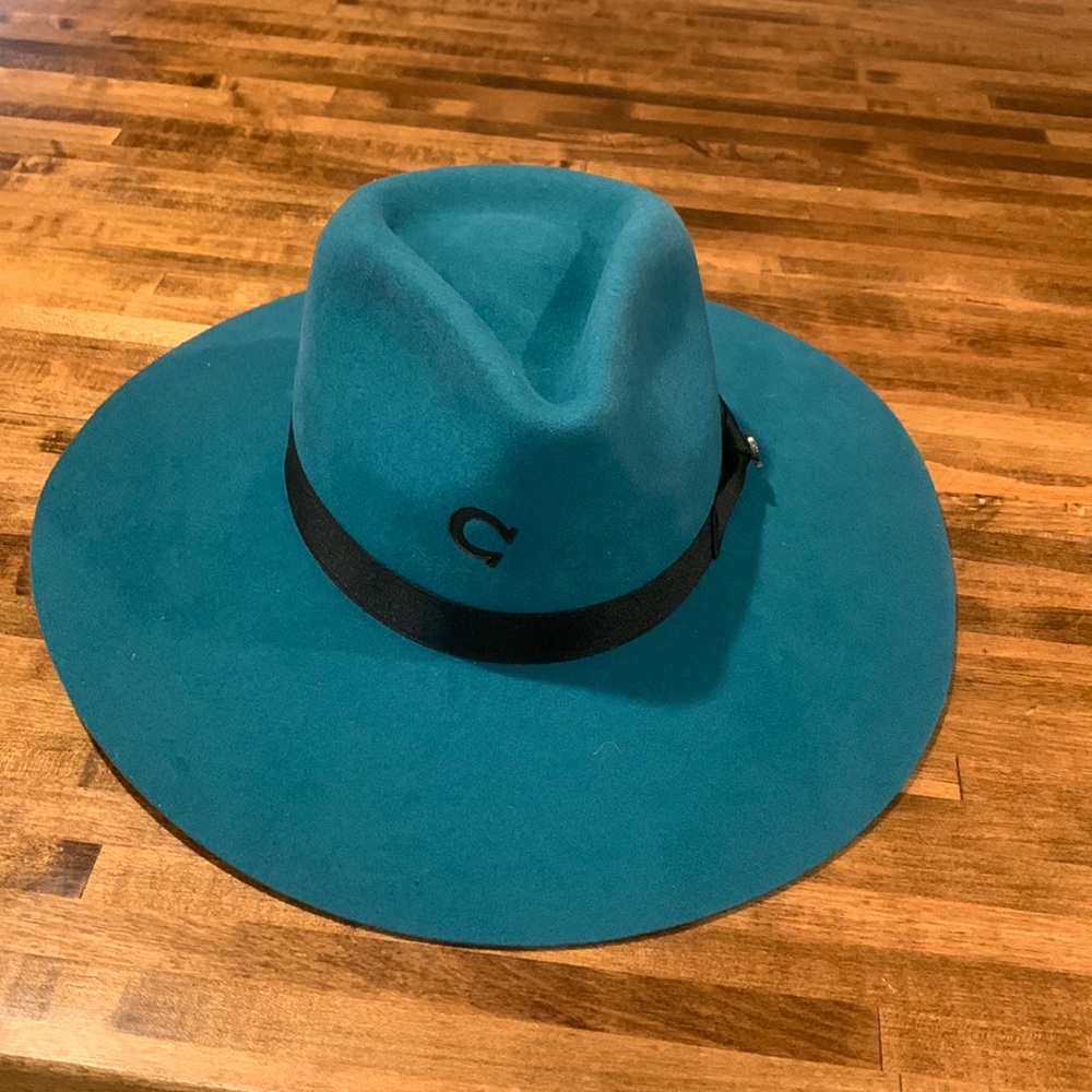 Turquoise Charlie 1 Horse hat